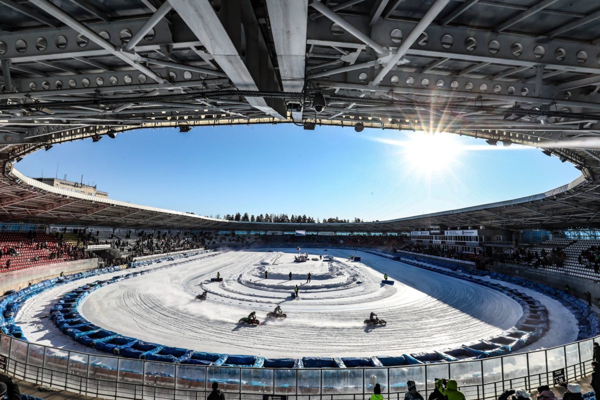 The ice action warms up FIM Ice Speedway World Championship